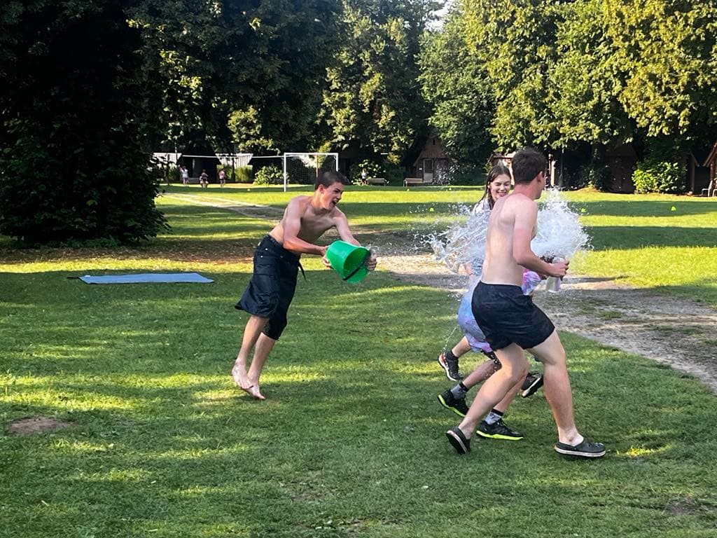 Děti na LiteCamp táboře